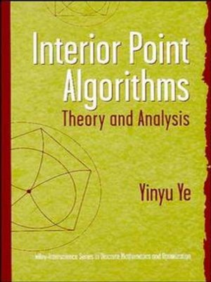 cover image of Interior Point Algorithms